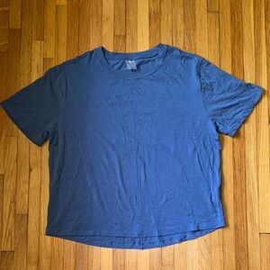 CALIA by Carrie Underwood Blue Everyday Relaxed Women’s Short Sleeve Tee